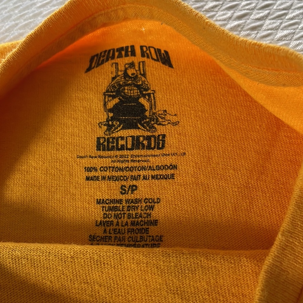 Death Row Records Rapper T shirt - Picture 3 of 5
